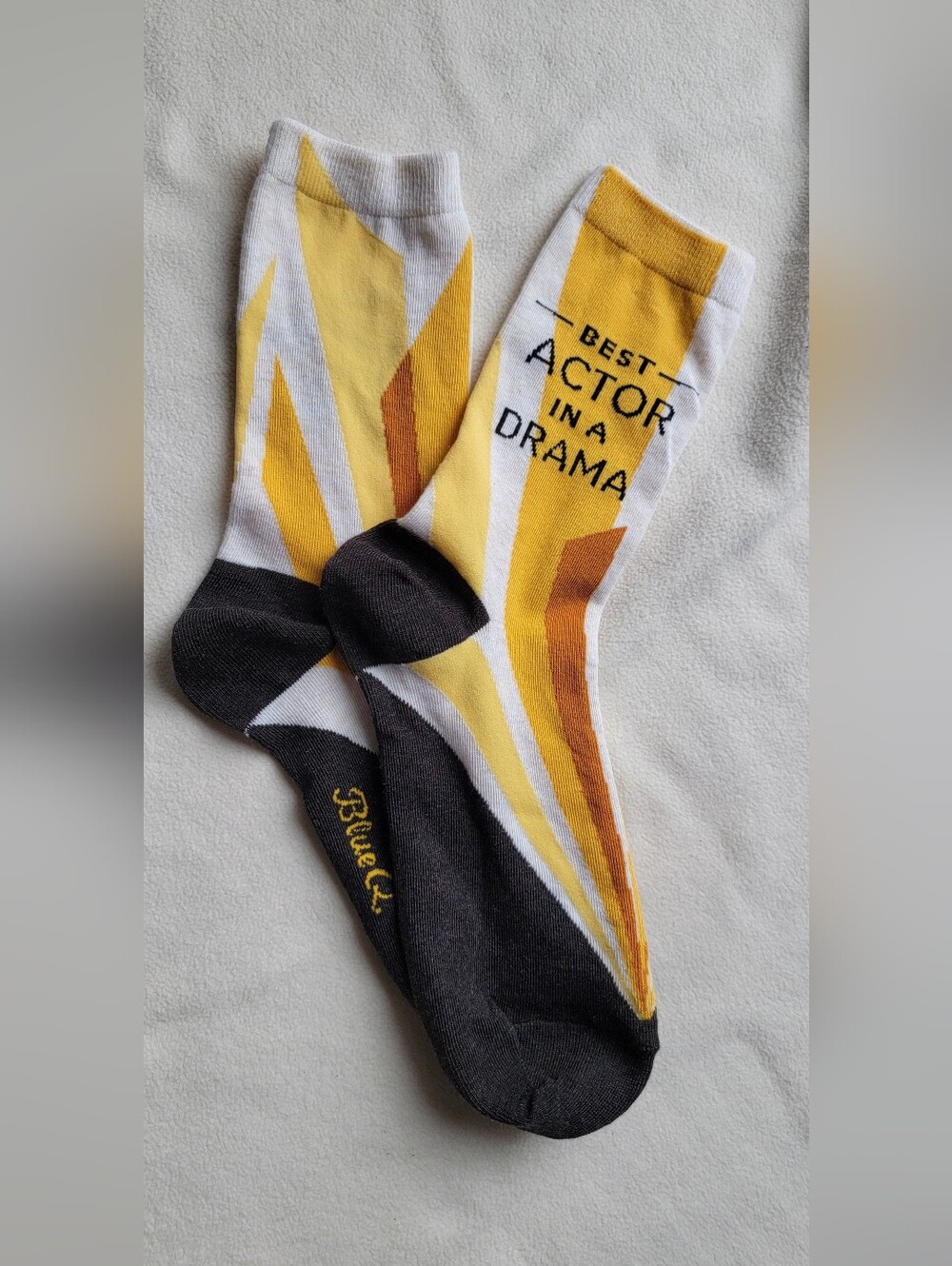 'Best Actor in a Drama' Crew Socks